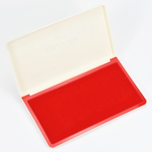 Factory sale Big Size Self-Inking Stamp Pad Hand Standard- Rectangle Re-Inkable Water-Based Dye Stuff Ink Quick Dry Office red