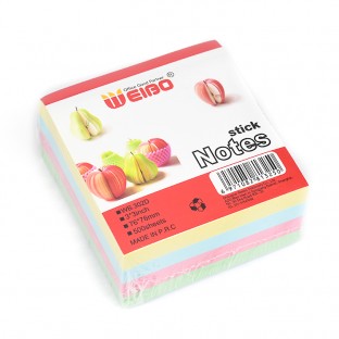 Brand Weibo Announcement Released N times, 4colors, 4 small notes sticky notes custom manufacturers wholesale can be customized