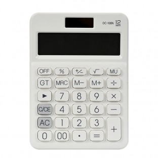 Wholesale School Office Business Dual Power Supply Calculators 12 Digits Electronic Colorful Calculator For Student