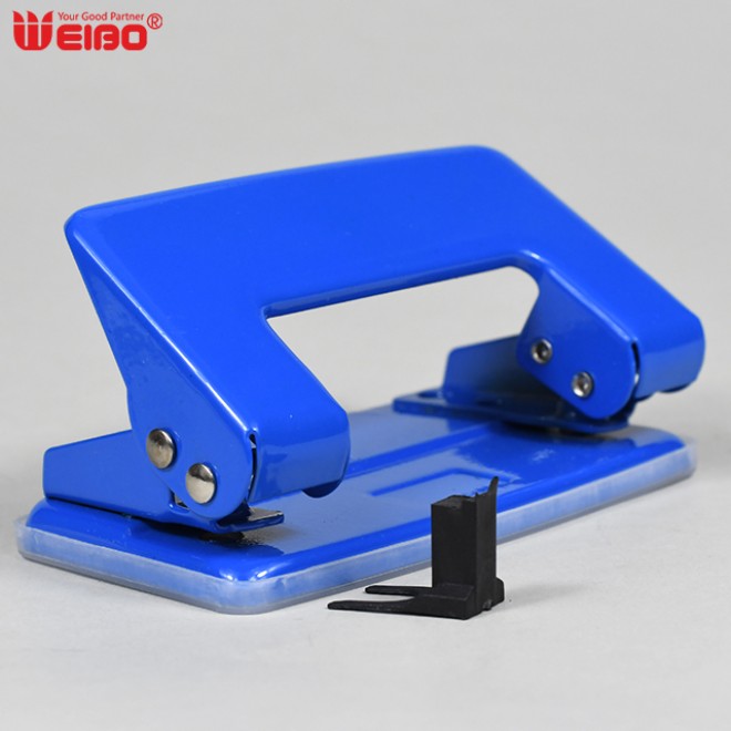 Multicolor Double Hole Punch Binding Machine Loose-leaf Folder Small Student Round Hole Manual Hole Punch