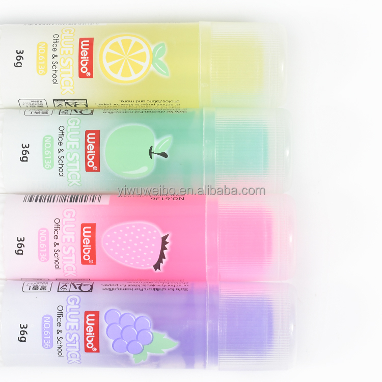Brand Weibo office students glue stick China high adhesion can be  customized logo solid adhesive high